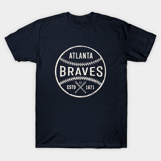 Vintage Atlanta Braves by Buck Tee T Shirt